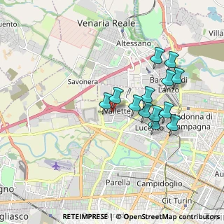 Mappa Piazza Eugenio Montale, 10151 Torino TO, Italia (1.62462)