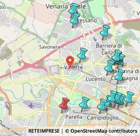 Mappa Piazza Eugenio Montale, 10151 Torino TO, Italia (2.66294)