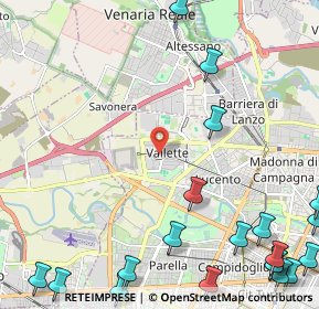 Mappa Piazza Eugenio Montale, 10151 Torino TO, Italia (3.573)