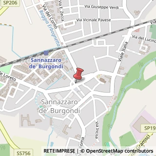 Mappa Via Guglielmo Marconi, 2, 27039 Sannazzaro de' Burgondi, Pavia (Lombardia)