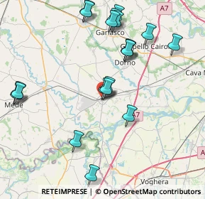 Mappa Via Guglielmo Marconi, 27039 Sannazzaro de' Burgondi PV, Italia (8.8825)