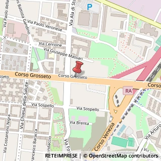 Mappa Corso Grosseto,  40, 10148 Torino, Torino (Piemonte)