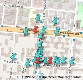 Mappa Via Bibiana, 10100 Torino TO, Italia (0.13793)