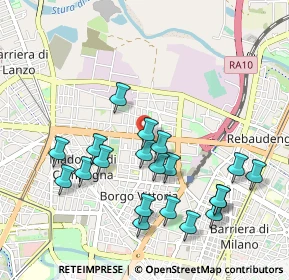 Mappa Via Bibiana, 10100 Torino TO, Italia (1.021)