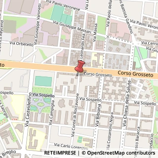 Mappa Via Conte di Roccavione, 10147 Torino TO, Italia, 10147 Torino, Torino (Piemonte)
