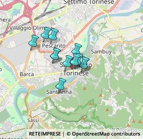 Mappa Via milano 3 ang, 10099 San Mauro Torinese TO, Italia (1.02417)