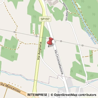 Mappa Via Circonvallazione, 7, 10040 Villar Dora, Torino (Piemonte)
