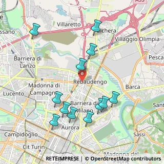 Mappa Via Paolo Veronese, 10155 Torino TO, Italia (2.10583)
