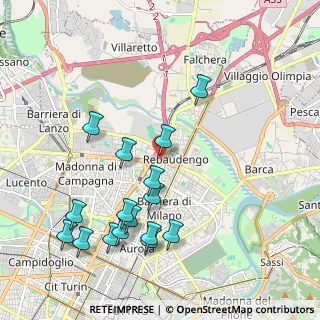 Mappa Via Paolo Veronese, 10155 Torino TO, Italia (2.19875)