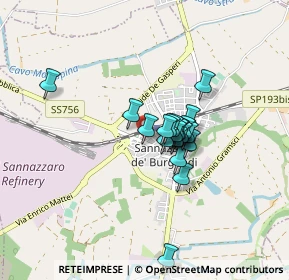 Mappa Via Albino Cei, 27039 Sannazzaro de' Burgondi PV, Italia (0.5675)