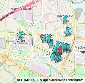 Mappa Strada delle Vallette, 10151 Torino TO, Italia (0.872)