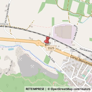 Mappa Via peroldrado 36, 10040 Sant'Ambrogio di Torino, Torino (Piemonte)