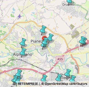 Mappa Via Maria Montessori, 10044 Pianezza TO, Italia (2.90353)