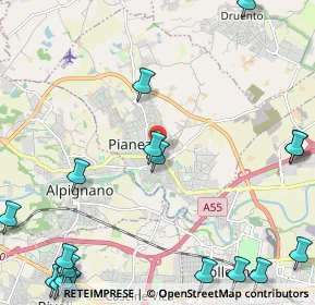 Mappa Via Maria Montessori, 10044 Pianezza TO, Italia (3.46263)