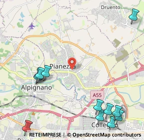 Mappa Via Maria Montessori, 10044 Pianezza TO, Italia (3.06583)