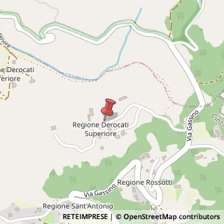 Mappa Via Derocati Superiore, 16, 10090 Cinzano, Torino (Piemonte)