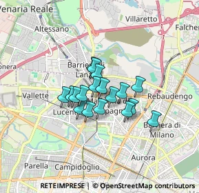 Mappa Via S. Pancrazio, 10147 Torino TO, Italia (1.05)