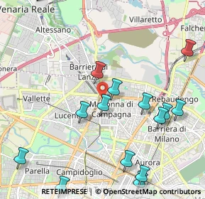 Mappa Via S. Pancrazio, 10147 Torino TO, Italia (2.80235)