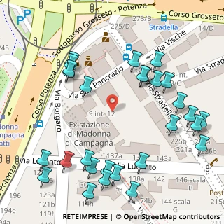 Mappa Via S. Pancrazio, 10147 Torino TO, Italia (0.08929)
