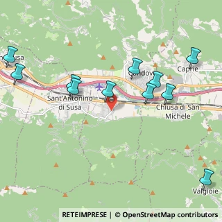 Mappa Via Torino, 10050 Vaie TO, Italia (2.43818)