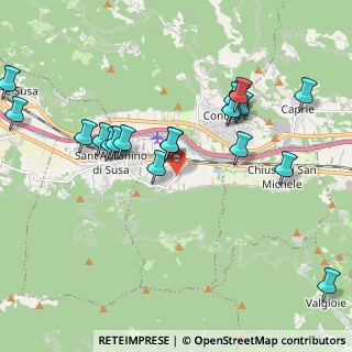 Mappa Via Torino, 10050 Vaie TO, Italia (2.16)