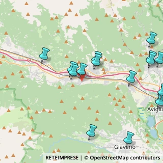 Mappa Via Torino, 10050 Vaie TO, Italia (5.63882)