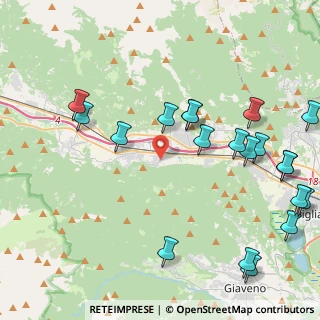 Mappa Via Torino, 10050 Vaie TO, Italia (5.2925)