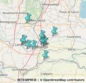 Mappa Via Magenta, 45100 Rovigo RO, Italia (9.54273)