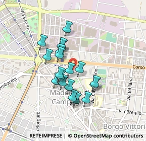 Mappa Via Privata Brusnengo, 10147 Torino TO, Italia (0.346)