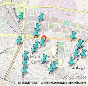 Mappa Via Privata Brusnengo, 10147 Torino TO, Italia (0.5805)