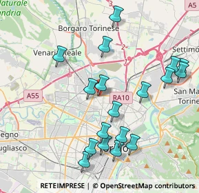 Mappa Via Privata Brusnengo, 10147 Torino TO, Italia (4.26722)