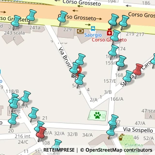 Mappa Via Privata Brusnengo, 10147 Torino TO, Italia (0.08966)