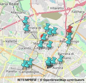 Mappa Via Privata Brusnengo, 10147 Torino TO, Italia (1.94)