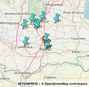 Mappa Via Guglielmo Marconi, 35040 Boara Pisani PD, Italia (10.62182)