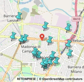 Mappa Corso Grosseto, 10147 Torino TO, Italia (1.0895)