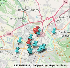 Mappa Corso Grosseto, 10147 Torino TO, Italia (3.75)