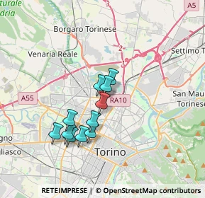 Mappa Corso Grosseto, 10147 Torino TO, Italia (2.82909)