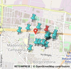 Mappa Corso Grosseto, 10147 Torino TO, Italia (0.371)