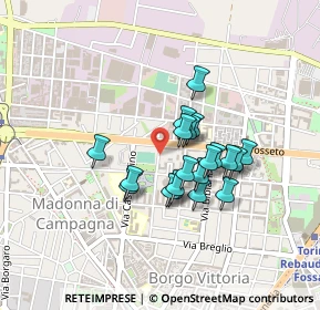 Mappa Corso Grosseto, 10147 Torino TO, Italia (0.328)
