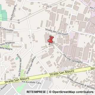 Mappa Via Luigi Santagata, 48, 10156 Torino, Torino (Piemonte)