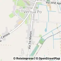 Karte Verrua Po