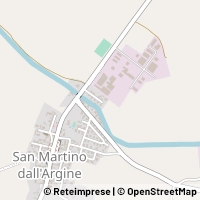 Mapa San Martino dall'Argine