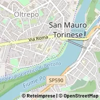Map San Mauro Torinese