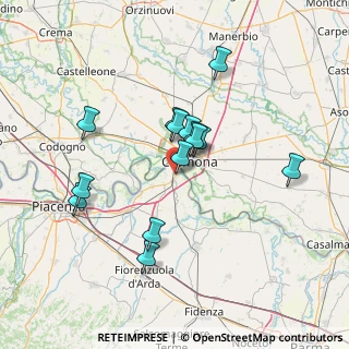 Mappa Via Politi G., 29010 Castelvetro Piacentino PC, Italia (12.38786)