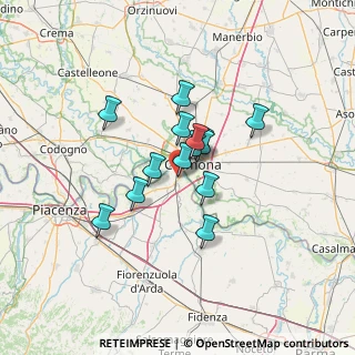 Mappa Via Politi G., 29010 Castelvetro Piacentino PC, Italia (9.08929)