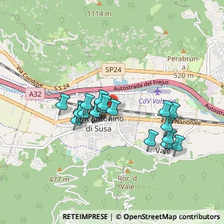 Mappa Via Roma, 10050 Sant'Antonino di Susa TO, Italia (0.7525)