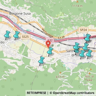 Mappa Via Nazionale Moncenisio, 10050 Sant'Antonino di Susa TO, Italia (1.42273)