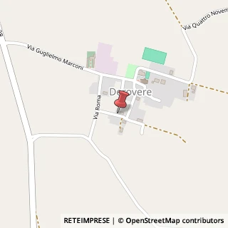 Mappa Via XI Febbraio, 1, 26040 Derovere, Cremona (Lombardia)