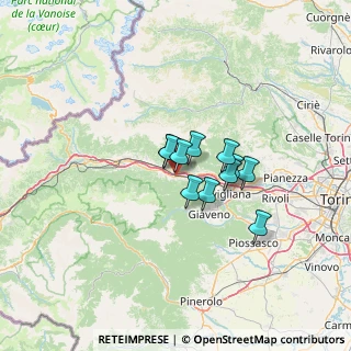 Mappa Via Susa, 10050 Sant'Antonino di Susa TO, Italia (8.03636)