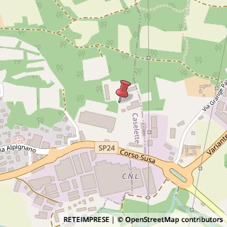 Mappa Via Galilei, 12, 10040 Caselette, Torino (Piemonte)